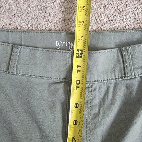 NWT Terra & Sky Women's Plus Size Pull-On Wide-Leg Pants Size 0X (14W) - Picture 7 of 8